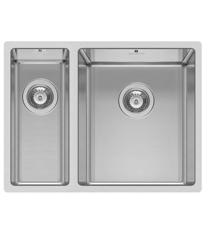 Pyramis double bowl double drainer sales sink